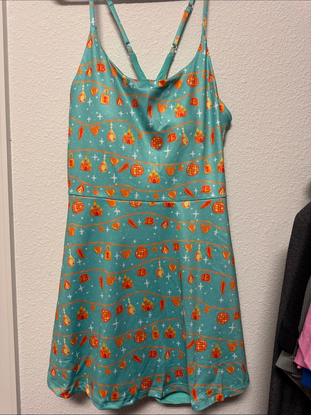 Disney and Taylor Swift inspired athletic dress